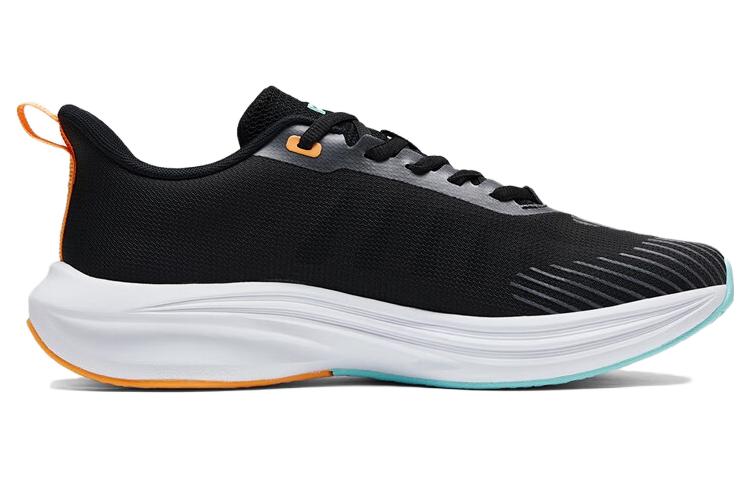 PEAK Light Rebound Slip Resistant Breathable Abrasion Resistant Low top Running Shoes Men’s Black