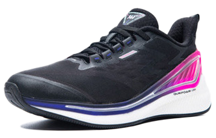 361° Night Shadows Comfortable And Trendy Cushioning Slip Resistant Low top Running Shoes Women’s Black Pink