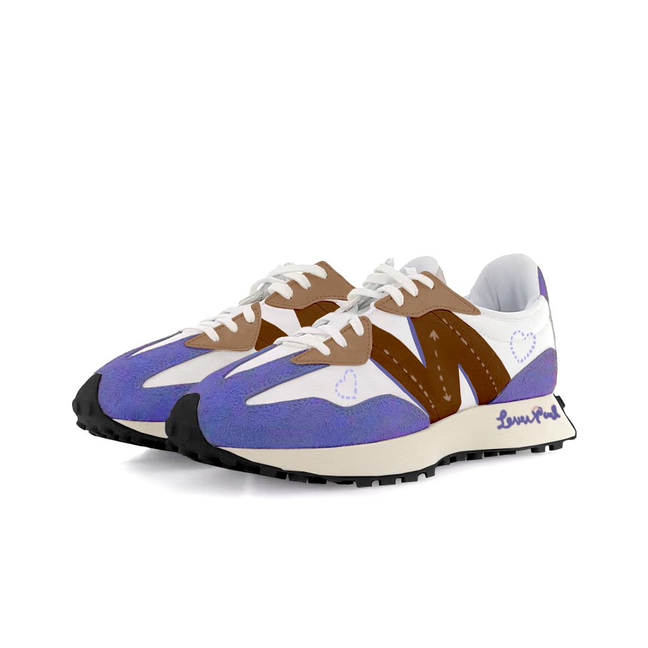 New Balance NB 327 Cushioning Abrasion Resistant Coverage Support Thermal Low top Running Shoes Unisex