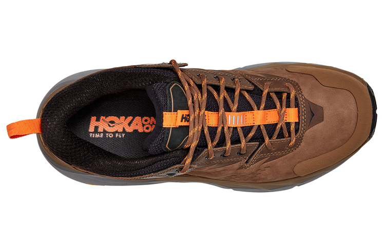 HOKA ONE ONE Kaha Low Gore Tex Otter Persimmon