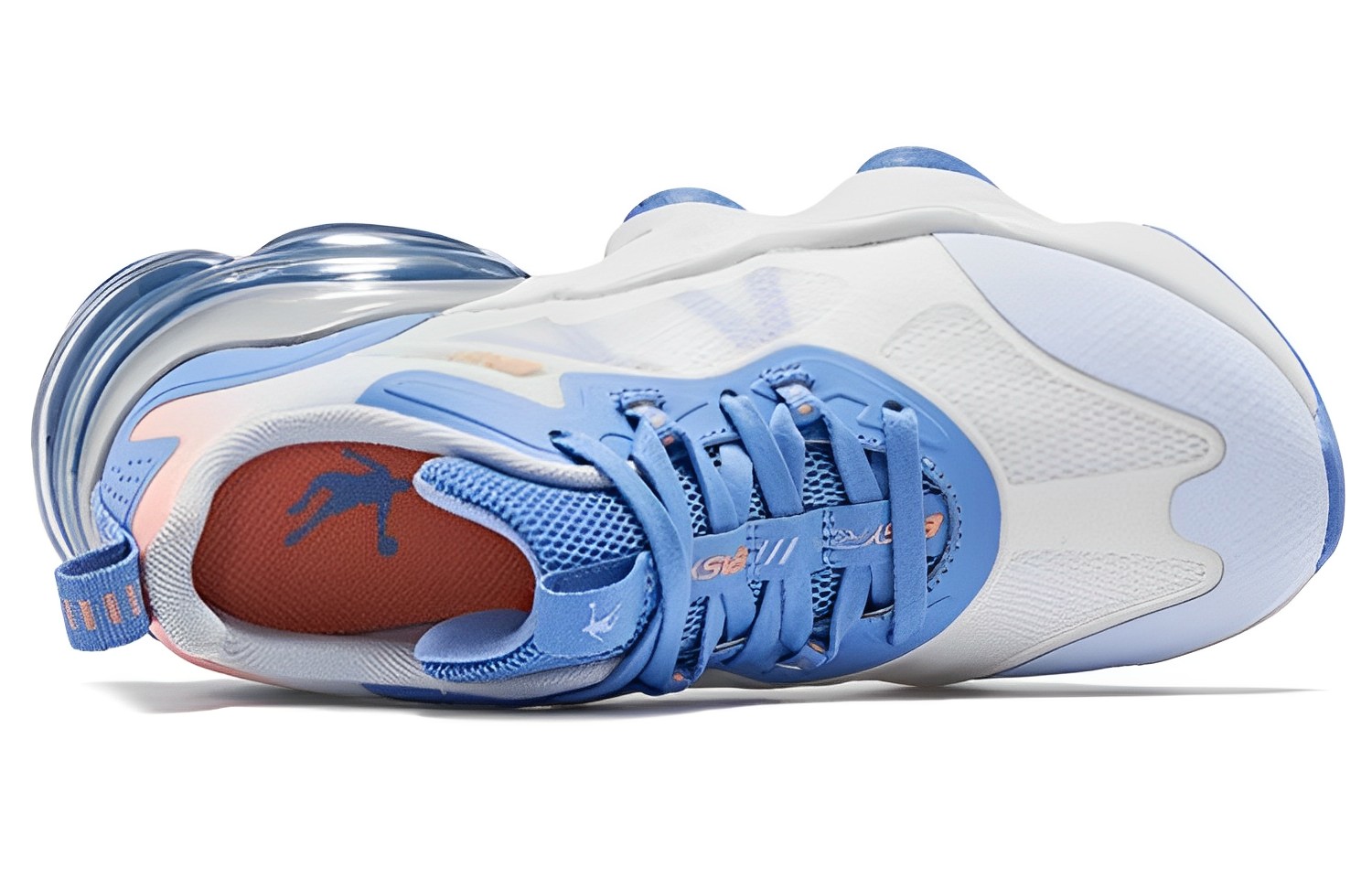 QIAODAN Der Beimei Running Shoes Women’s Low Top White/Orange/Blue