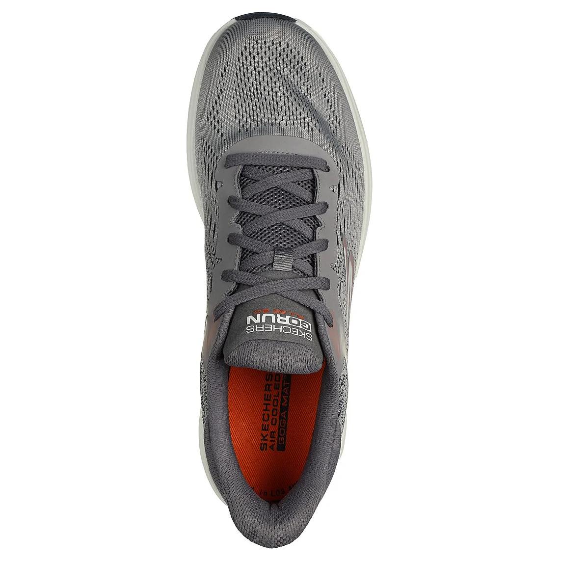 Skechers GO RUN PULSE 2 Comfortable Abrasion Resistant Low top Running Shoes Men’s Gray