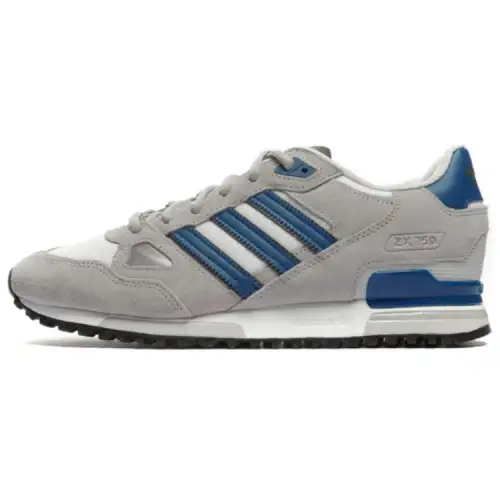 Adidas Originals ZX 750 Slip Resistant Abrasion Resistant Low top Casual Running Shoes Unisex Gray