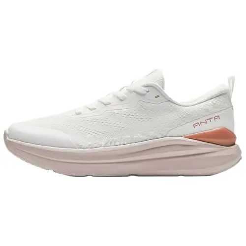 Anta Shen Xing LITE Cushioning, Wear Resistant Low top Training Running Shoes Women's Papyrus White