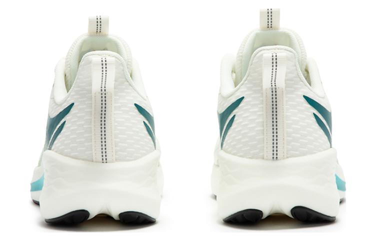 361° QU!KFOAM Cushioning Slip Resistant Abrasion Resistant Low top Running Shoes Men’s White Green