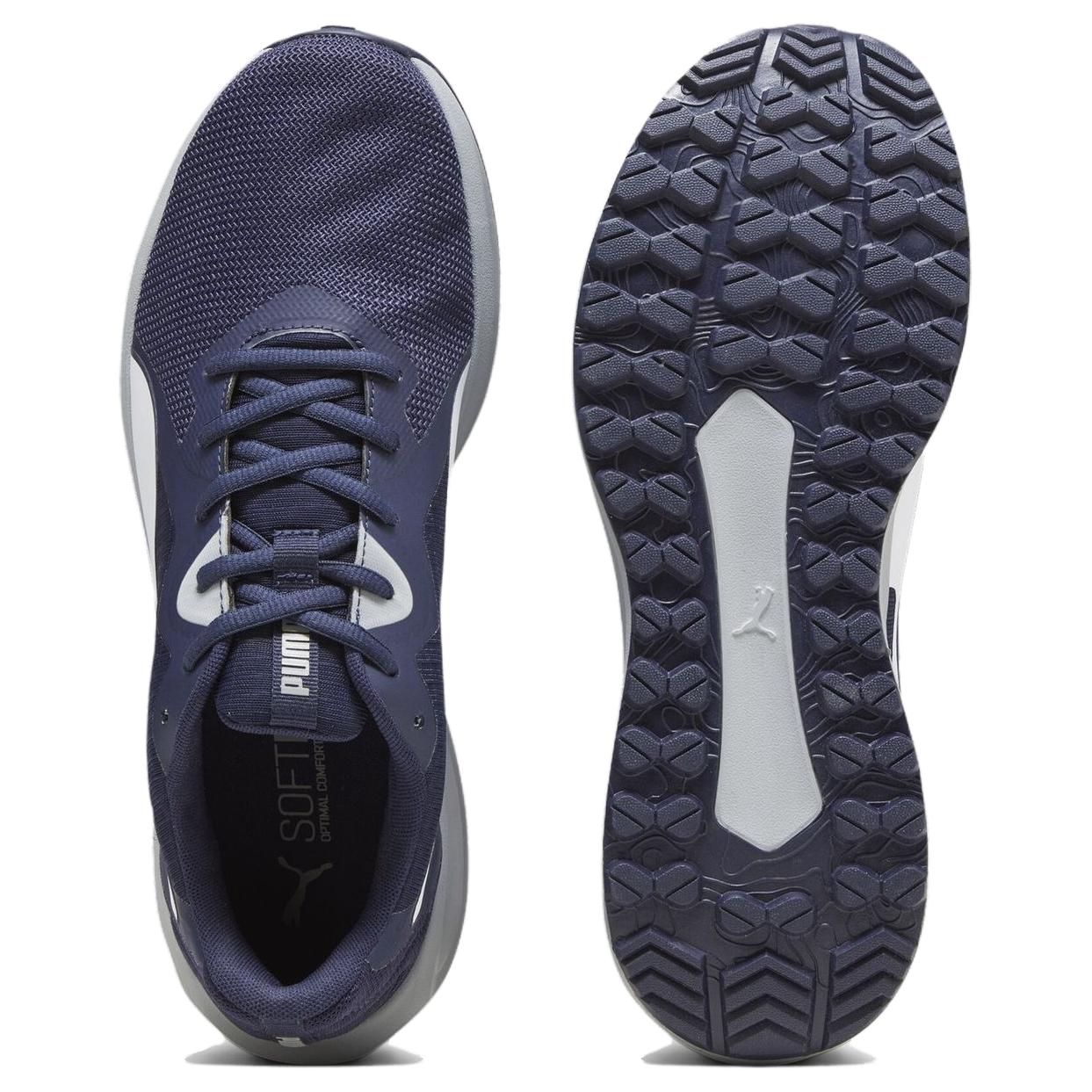 PUMA Twitch Runner Cushioning, Wear Resistant Low top Running Shoes Unisex Dark Blue