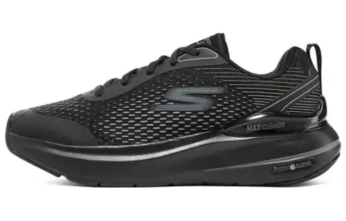 Skechers Max Cushioning Hyper Burst Premier Trail Low top Running Shoes Women's Black Gray