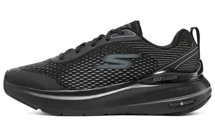 Skechers Max Cushioning Hyper Burst Premier Trail Low top Running Shoes Women's Black Gray