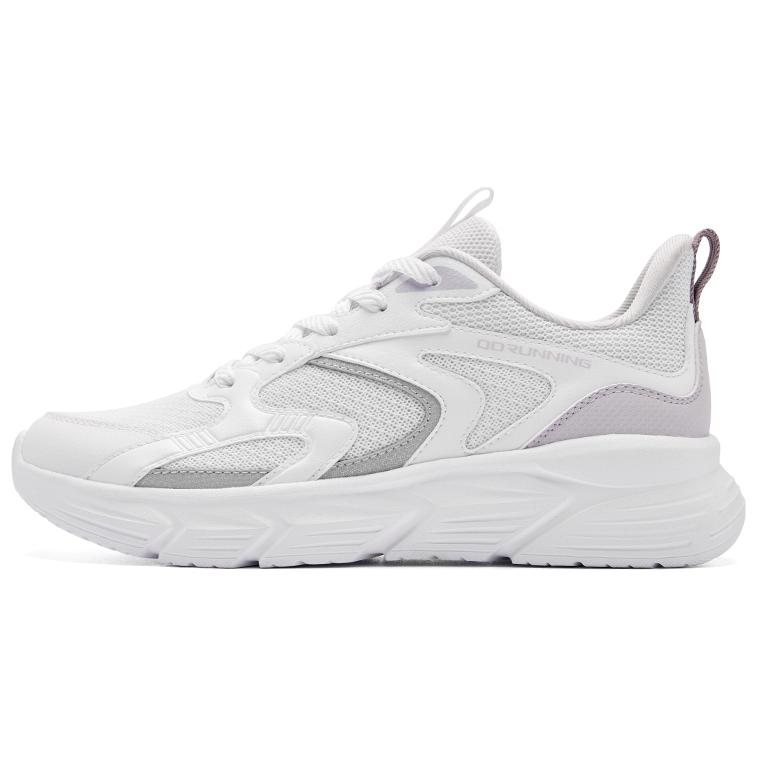 QIAODAN Low top Running Shoes Women’s White Gray