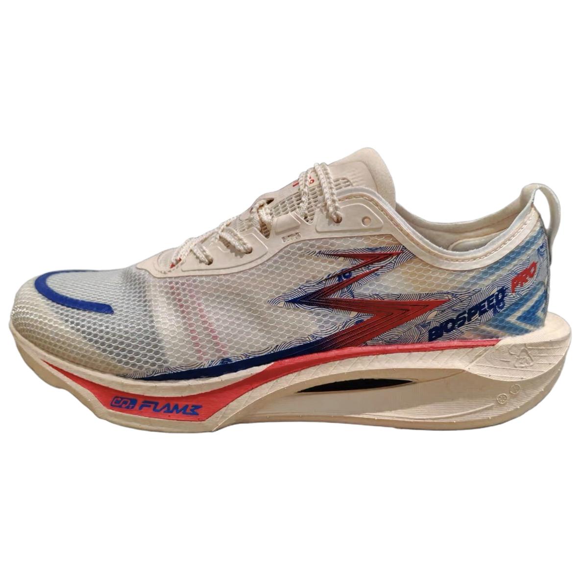 361° 3.5 PRO Low top Casual Running Shoes Unisex Beige Blue