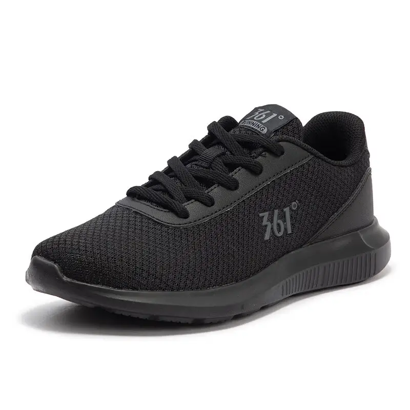 361° Breathable Lightweight Breathable And Lightweight Low top Casual Running Shoes Women’s Black