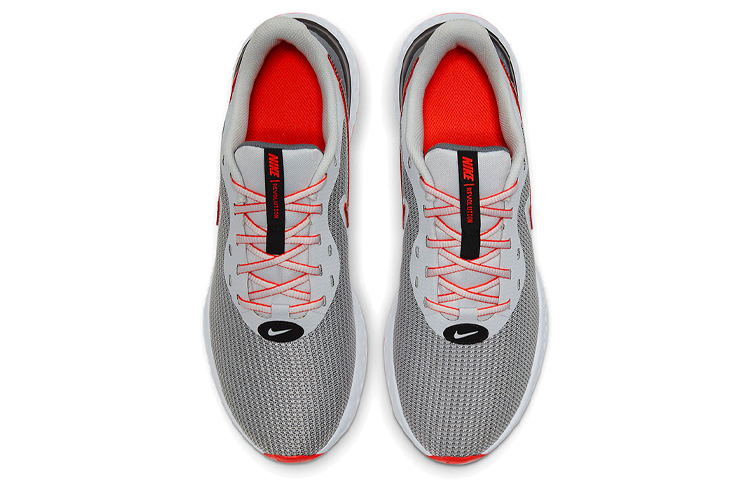 Мужские кроссовки Nike REVOLUTION 5 (красно-серые) — Красныйсерый — фото 4