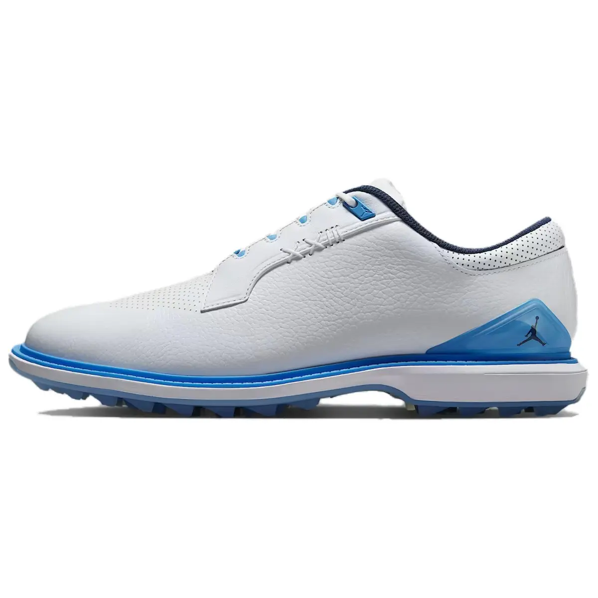 Jordan ADG 5 Abrasion Resistant Abrasion Resistant Low top Golf Shoes Men's White Blue
