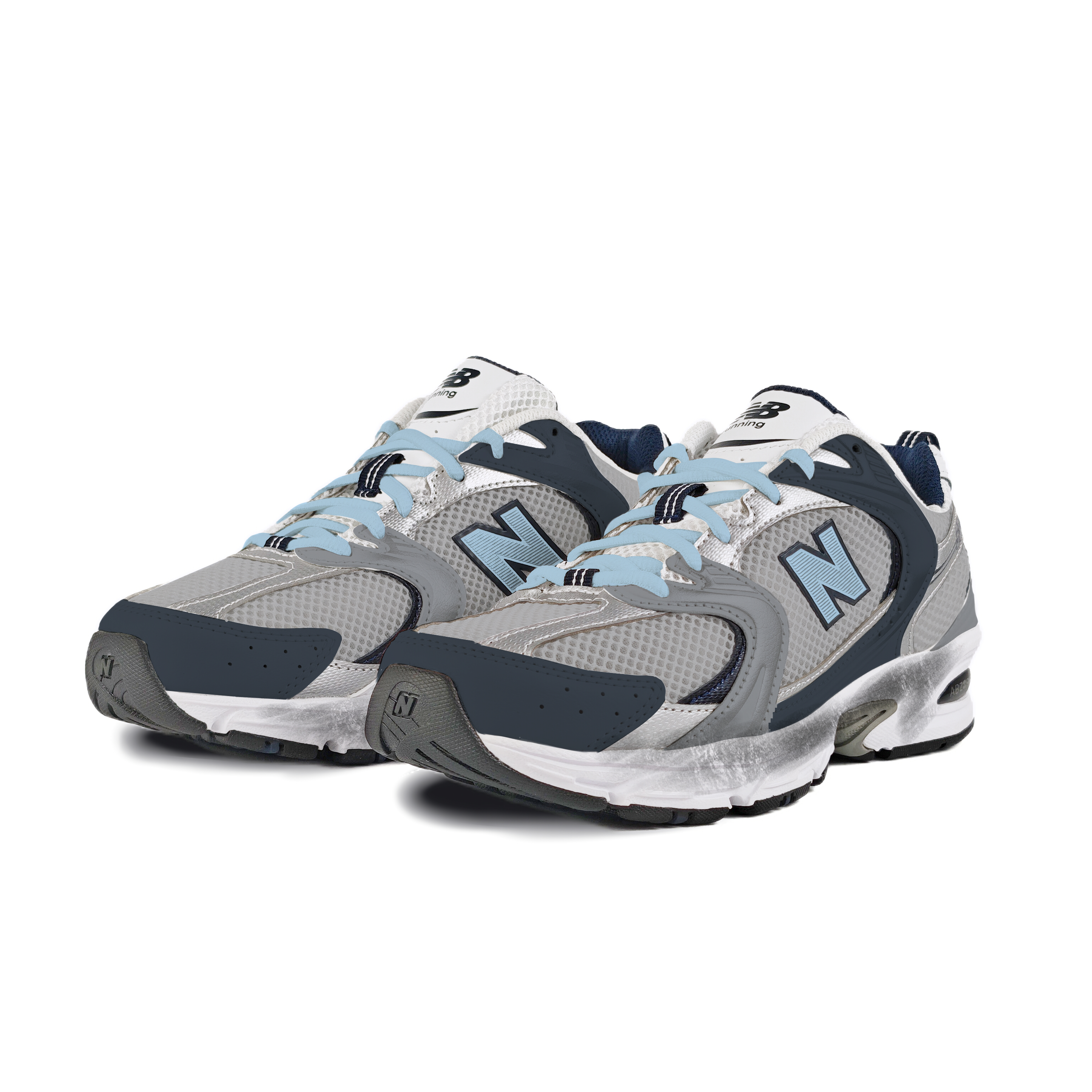 New Balance NB 530 Low top Running Shoes Unisex Gray Black