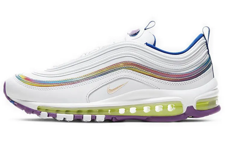 Nike Air Max 97 White Iridescent Stripes Women's