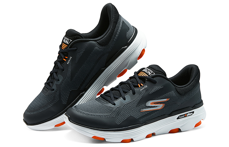 Skechers Low top Running Shoes Men’s Gray Orange