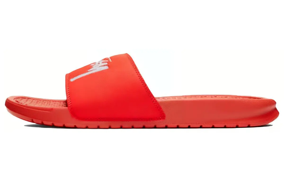 Nike Benassi Stussy Habanero Red
