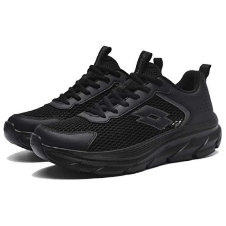 LOTTO Slip Resistant Low top Running Shoes Men’s Black