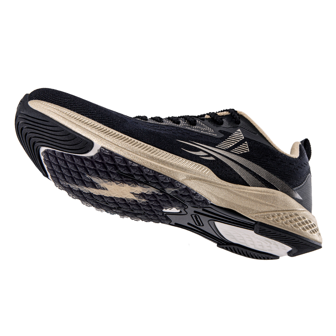 Volanti 911 Dreamy Lightning Low top Sprint Physical Fitness Test & Exam Running Shoes Unisex Black Gold