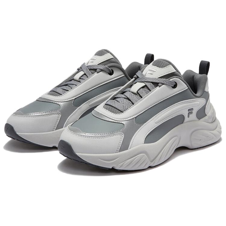 FILA FUSION Conch D Abrasion Resistant Low top Casual Running Shoes Men’s Gray