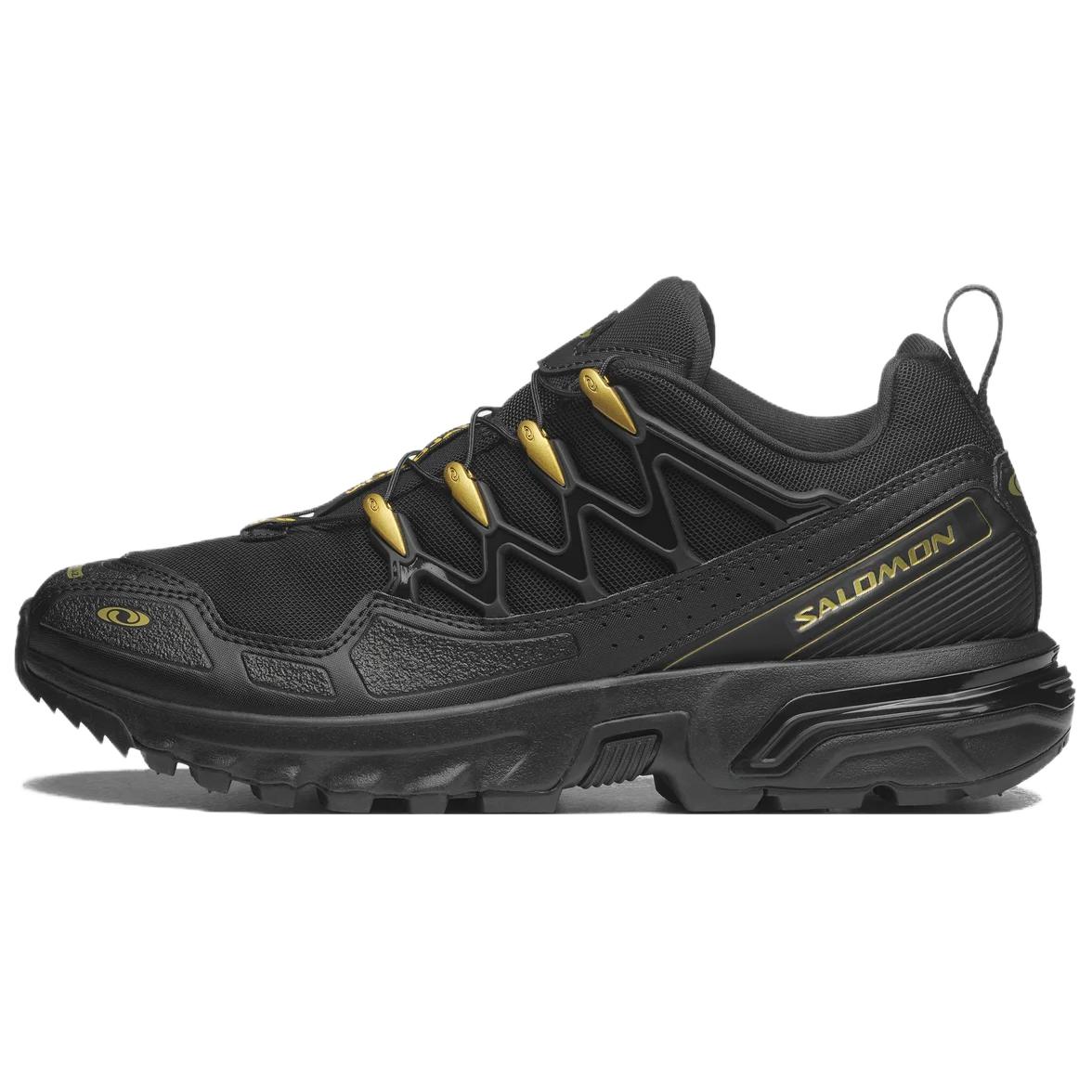 SALOMON ACS+ Slip Resistant Abrasion Resistant Low top Running Shoes Unisex Black