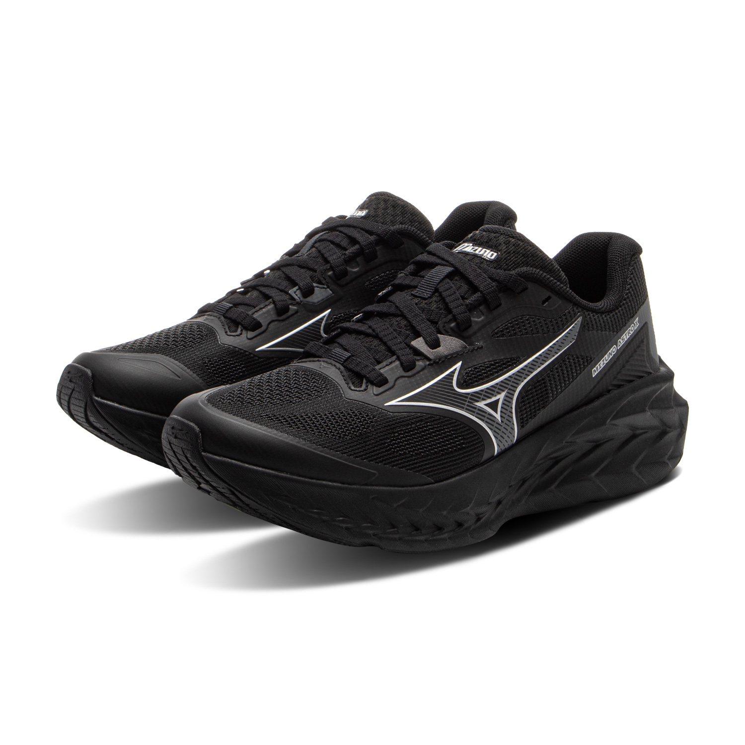 Mizuno ASTRO X Low top Running Shoes Unisex Black Gray