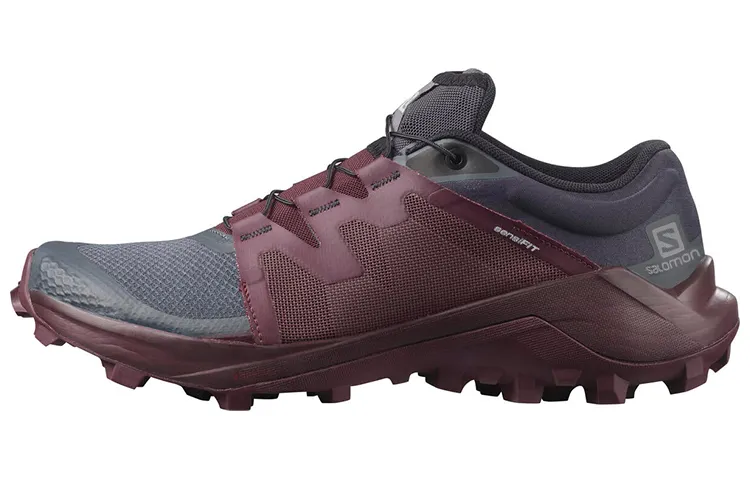 SALOMON Wildcross 1 Running Shoes Women's Low Top Black/Red