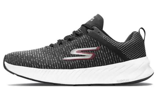 Skechers GO RUN Low top Casual Running Shoes Men's Black White