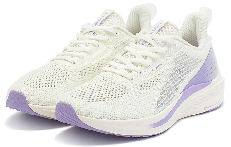 361° Slip Resistant, Abrasion Resistant, Breathable Running Shoes Women’s Feather White