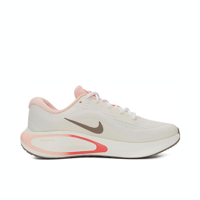 Nike Journey Run Fabric Wear resistant And Lightweight Low top Running Shoes Women’s White