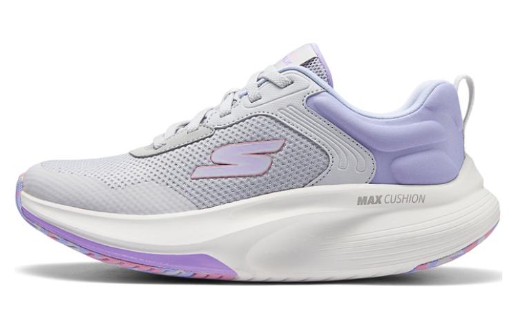 Skechers Skechers GO WALK Max Comfortable and Casual Low-top Running Shoes Women's Gray Purple