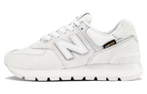 574 New Balance Rugged 'Light Grey White'
