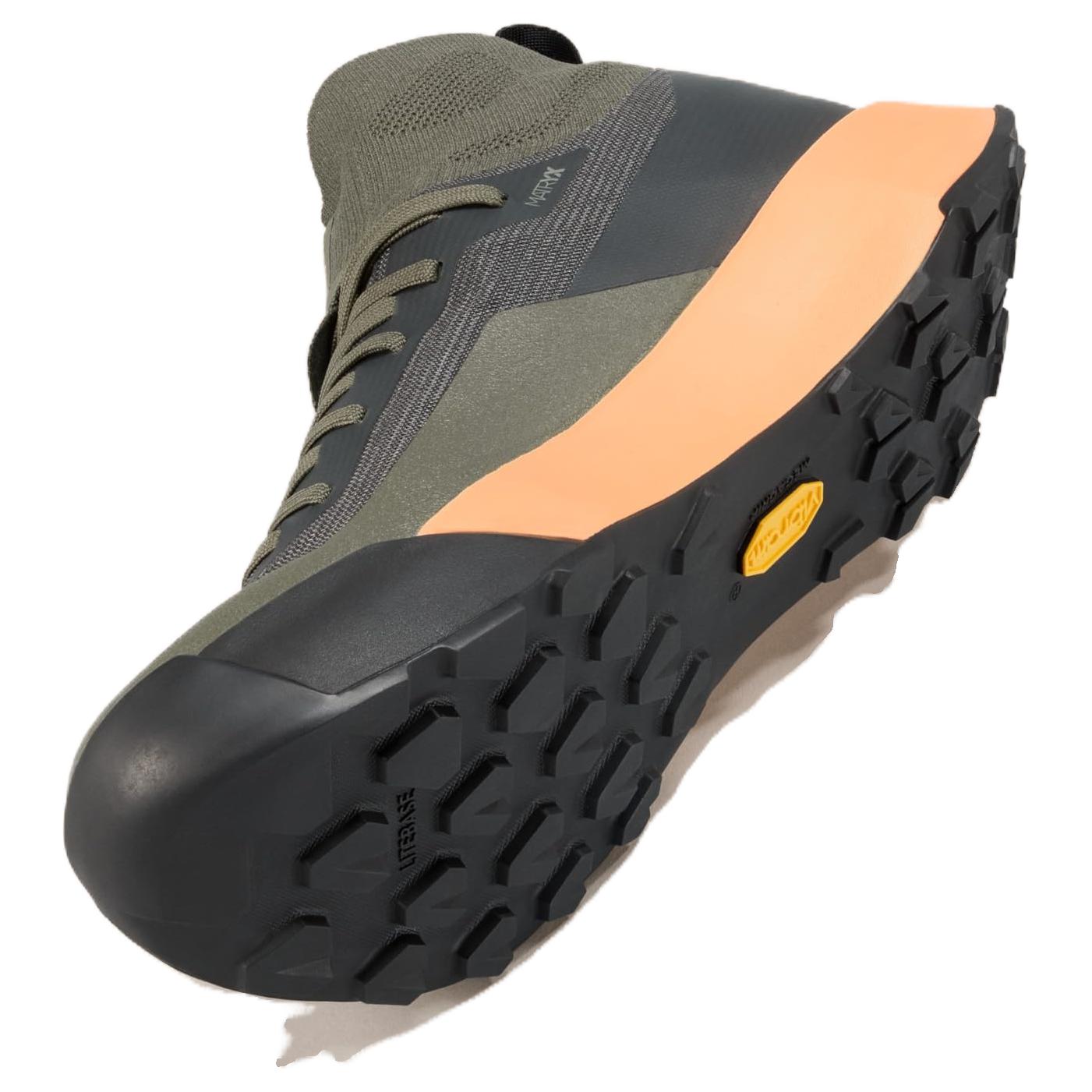 Arc’teryx Verte Slip Resistant Abrasion Resistant Mid top Casual Trail Running Shoes Women’s Green Yellow