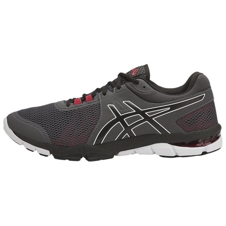 Asics Gel Craze Fabric Low top Running Shoes Men's Black Red