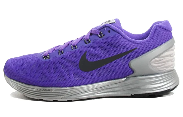 Nike Lunarglide 6 Comfortable Cushioning Slip Resistant Abrasion Resistant Breathable Lightweight