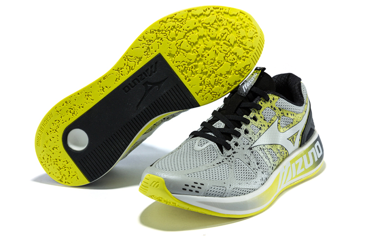 Mizuno Piloteer Gray Yellow 'Grey Yellow'