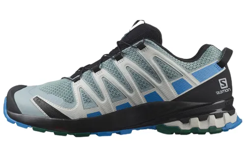 SALOMON XA Pro 3D V8 Textile, Leather Abrasion Resistant Impact Resistant Lightweight Low top Running Shoes Men's