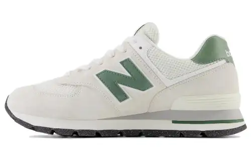 574 New Balance Rugged 'White Green'