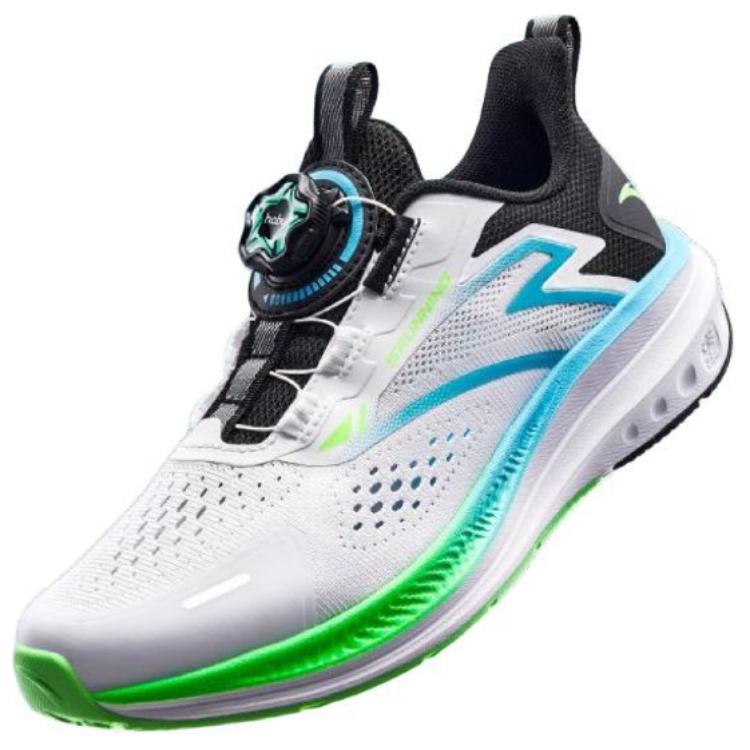 Anta Hailwave LITE Cushioning, Wear Resistant Low top Running Shoes Men’s Anta White Black
