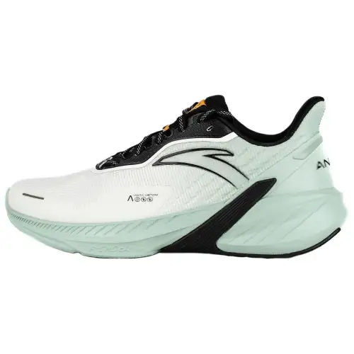 Anta DuCi4 Slip Resistant, Abrasion Resistant, Lightweight Low top Casual Running Shoes Men's White Green