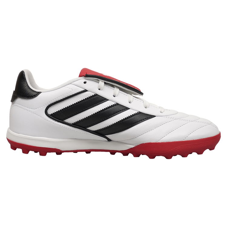 Adidas COPA GLORO Comfortable TF Turf Artificial Turf Abrasion Resistant Coverage Soccer Shoes Unisex White Black