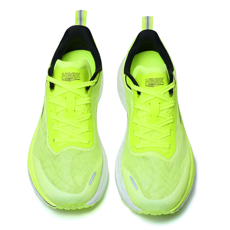 HBRK Running Shoes Unisex Low Top White/Green