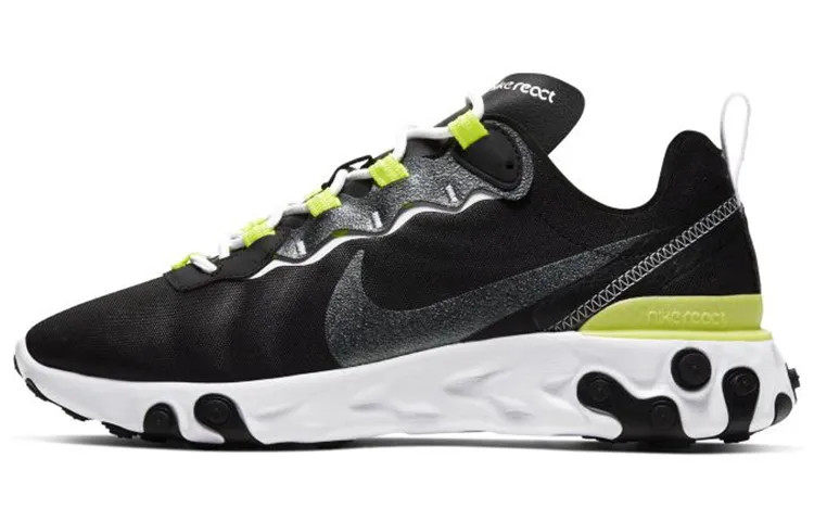 Nike React Element 55 Black Lemon Venom Women's