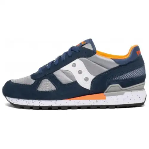 Saucony Shadow Original Lightweight Textile, Leather Wear resistant And Lightweight Low top Running Shoes Men's