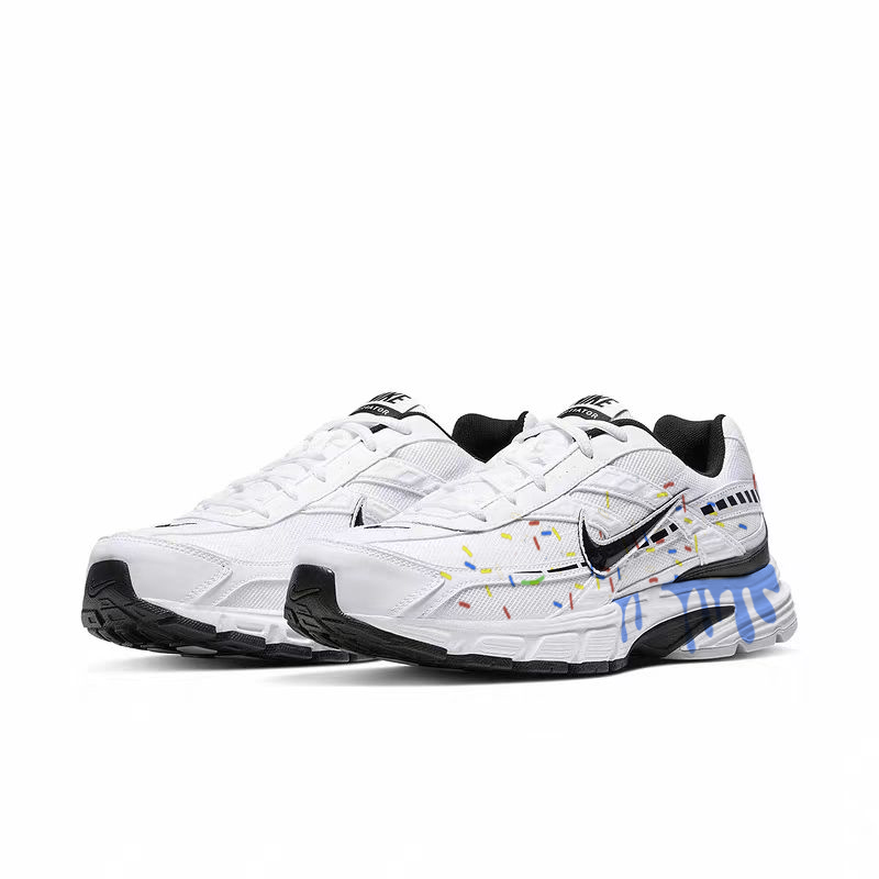 Nike Initiator Slip Resistant, Abrasion Resistant, Breathable Low top Running Shoes Men’s Black White