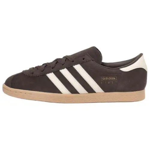 Adidas Originals Stadt Abrasion Resistant Abrasion Resistant Low top Skateboard Shoes Unisex Brown