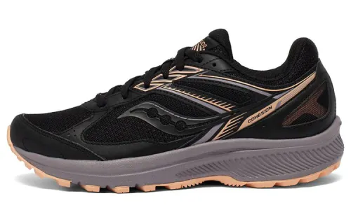 Saucony Cohesion 14 Comfortable Textile, Synthetic Leather Slip Resistant, Abrasion Resistant, Breathable Low top