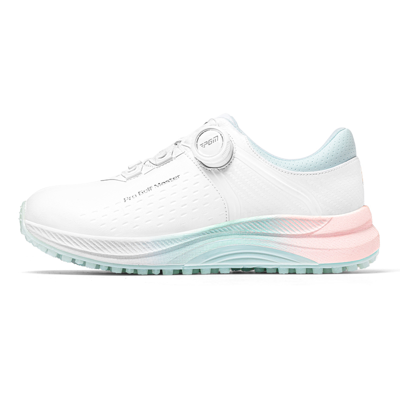 PGM Abrasion Resistant Slip Resistant Coverage Low top Golf Shoes Women’s Summer Lotus White