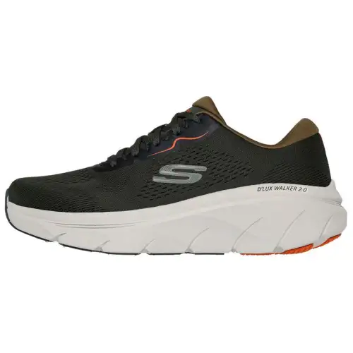 Skechers D'Lux Walker 2.0 Low top Casual Shoes Men's Olive