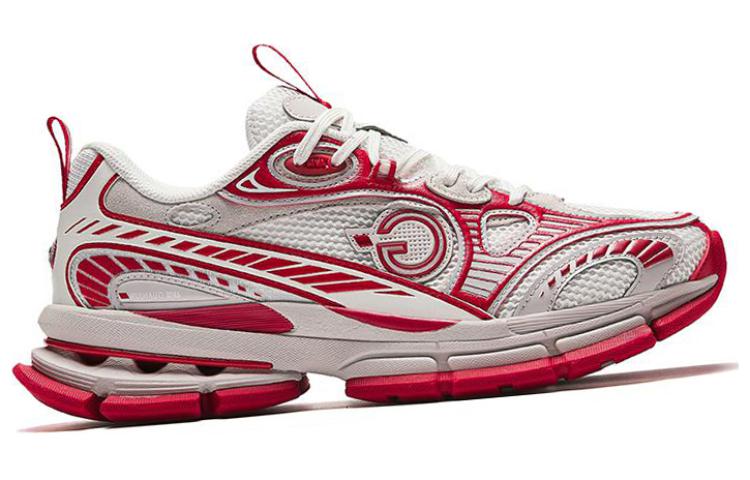 Anta Champion All Weather Series Slip Resistant Low top Running Shoes Men’s White Red